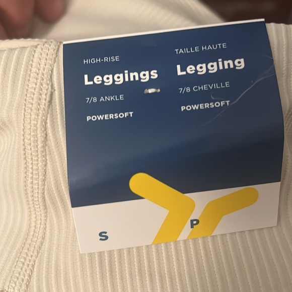 NWT Old Navy Ribbed Powersoft Leggings - Picture 8 of 8